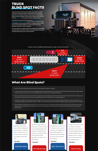  Semi-trailer Truck Blind Spots to Keep You Safe on the Road
